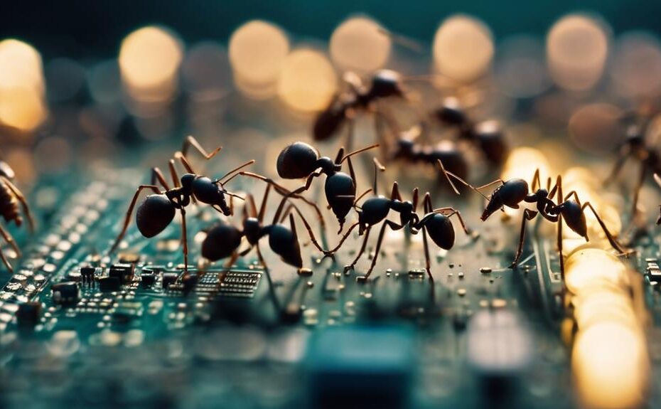 ants infest computer system