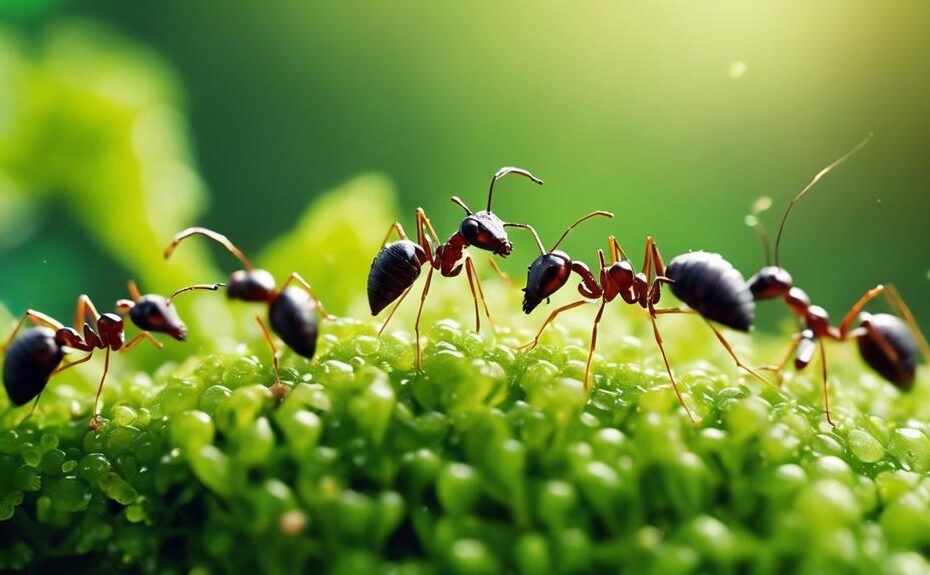 ants use essential oils