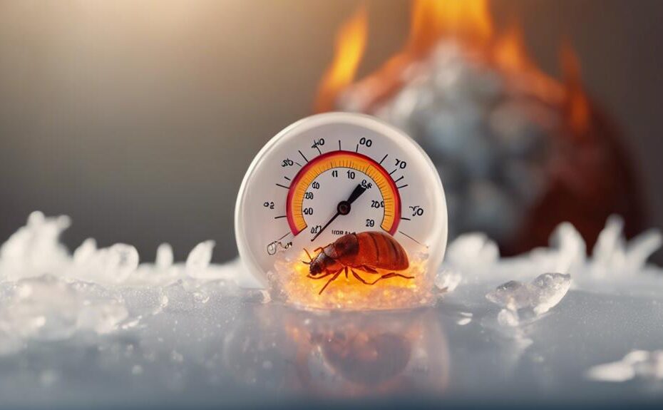 bed bug death temperature