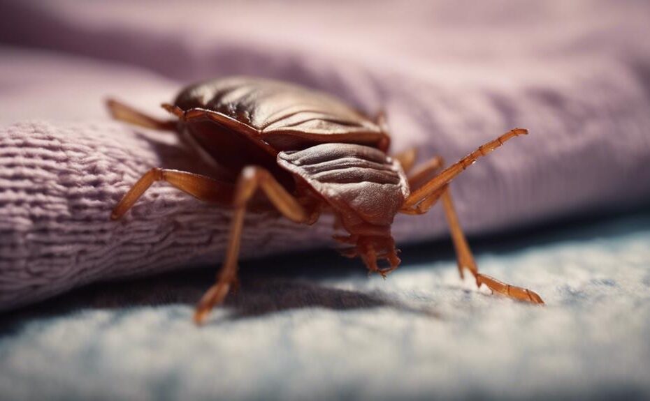 bed bugs on clothes