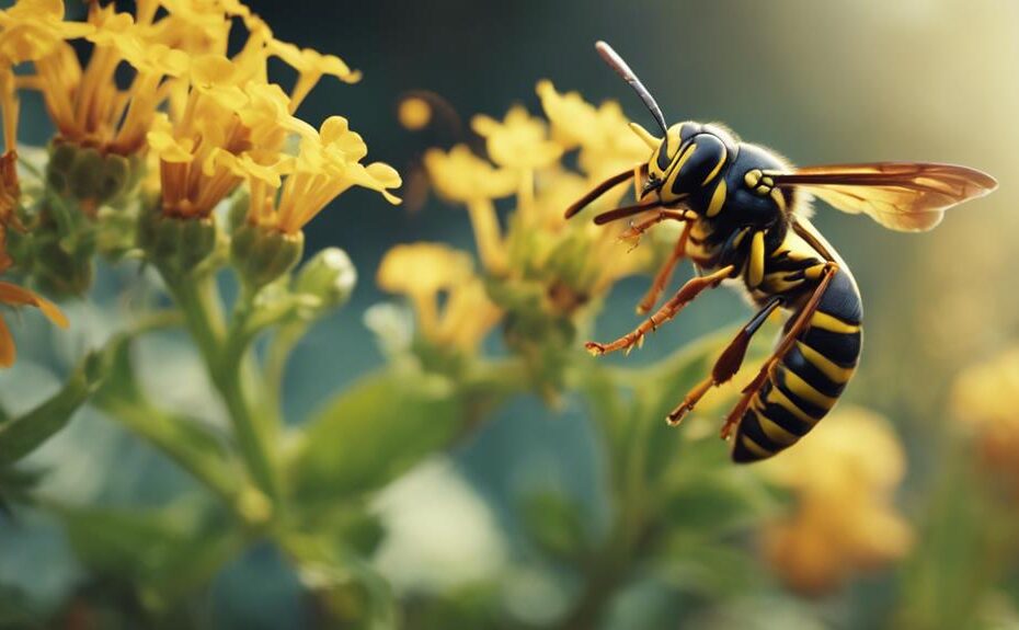 beneficial wasps in gardens