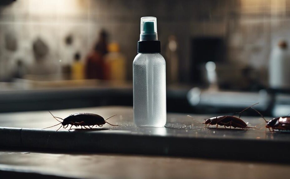 cockroach elimination with soapy water