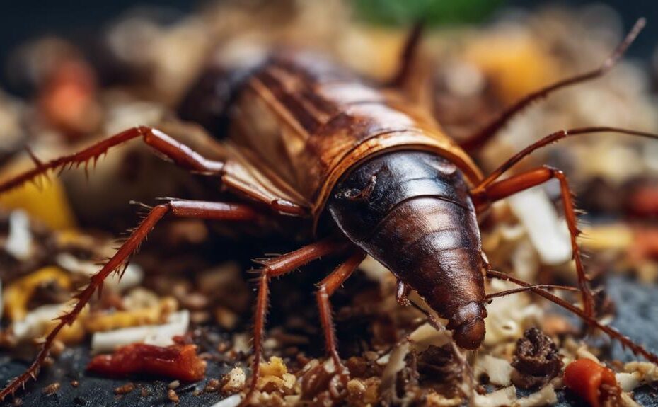 cockroaches dietary habits explained