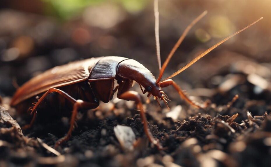 cockroaches help recycle waste