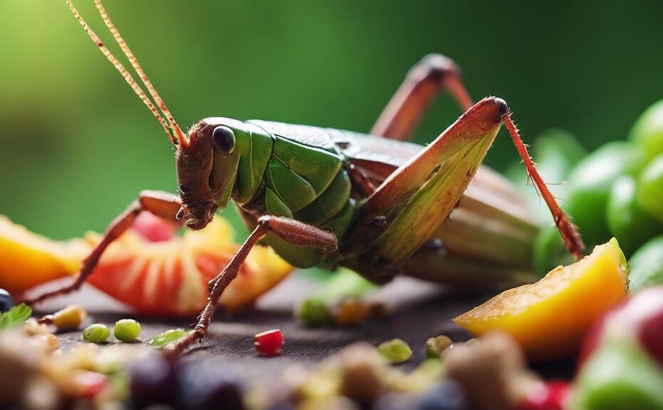 crickets diet and habits