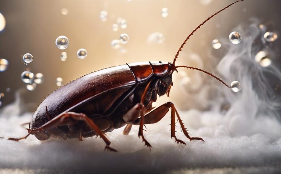 does hot water kill cockroaches