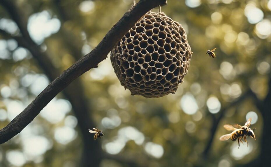 fake wasps nests effectiveness