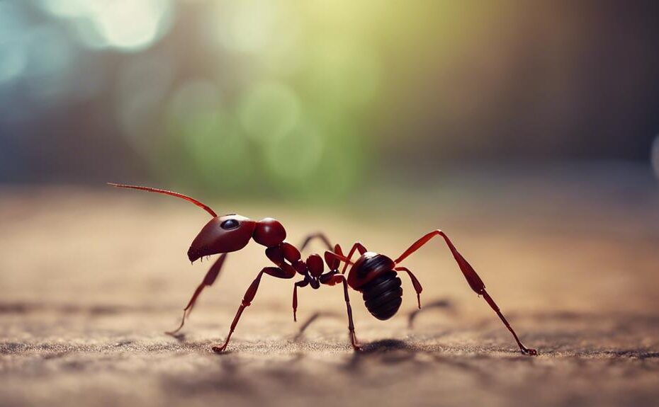 fascinating red bull ants