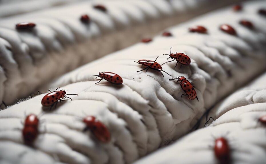 hotel room bed bugs