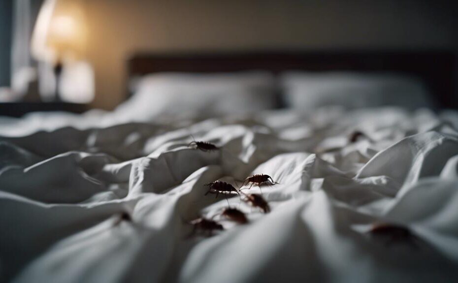 infested mattress pests lurking