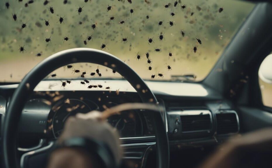 insect infestation in vehicle