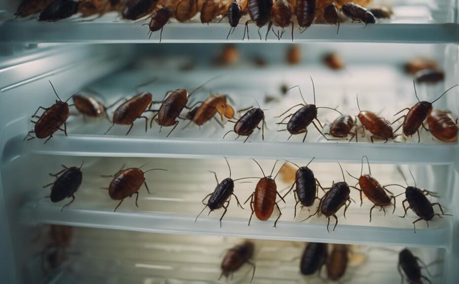 insects infest kitchen appliances