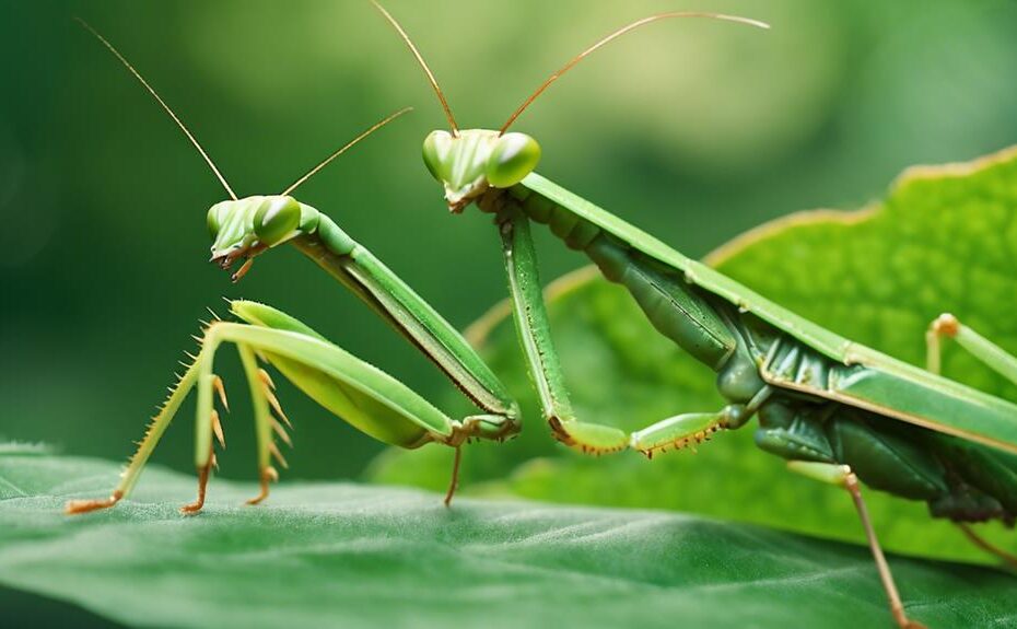 intriguing facts about mantises