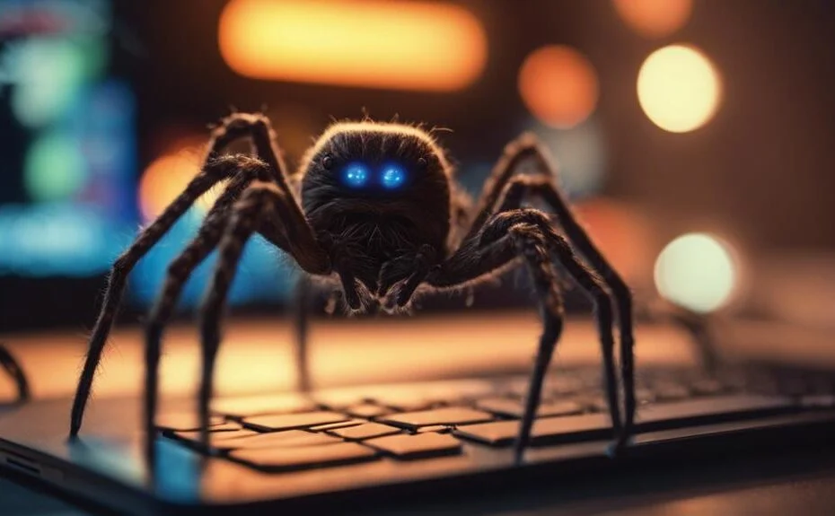 intrusive spiders infesting pc