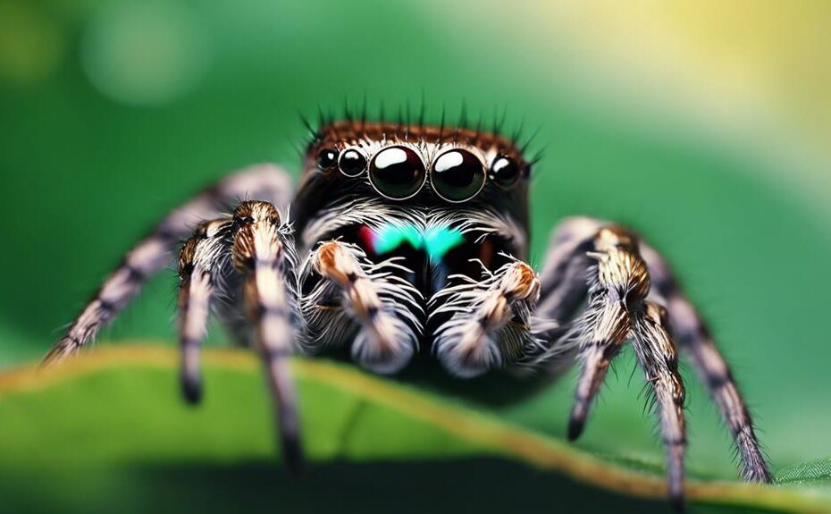 jumping spiders diet habits