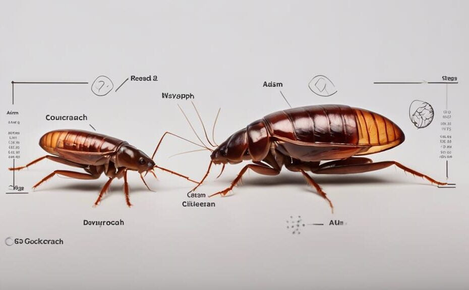 life cycle of roaches