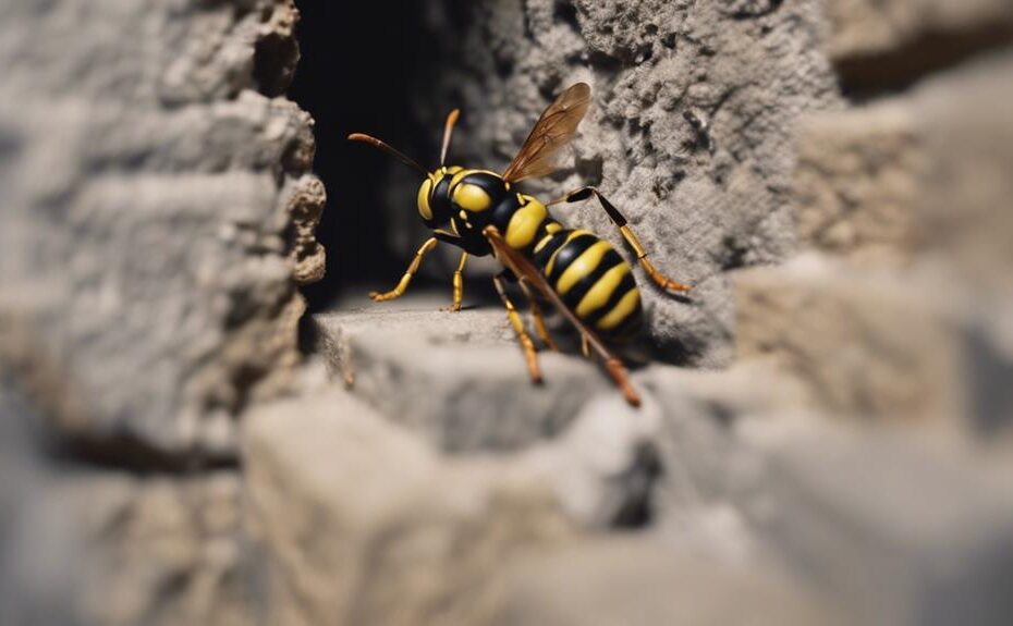 potential wasp infestation danger