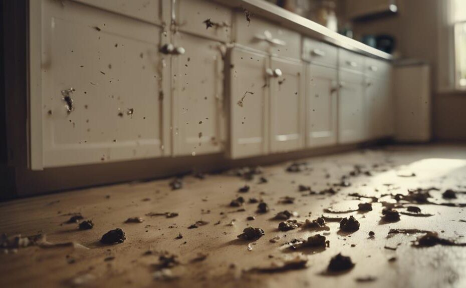 rat infestation in kitchen