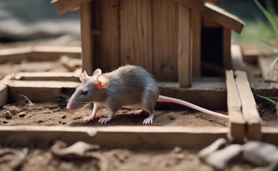 rodent control under the house