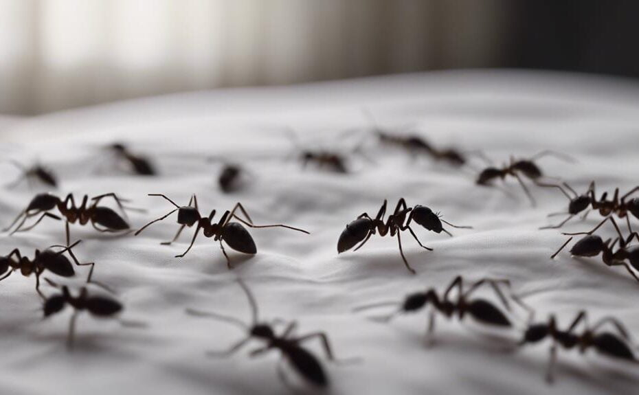 tiny insects in bed