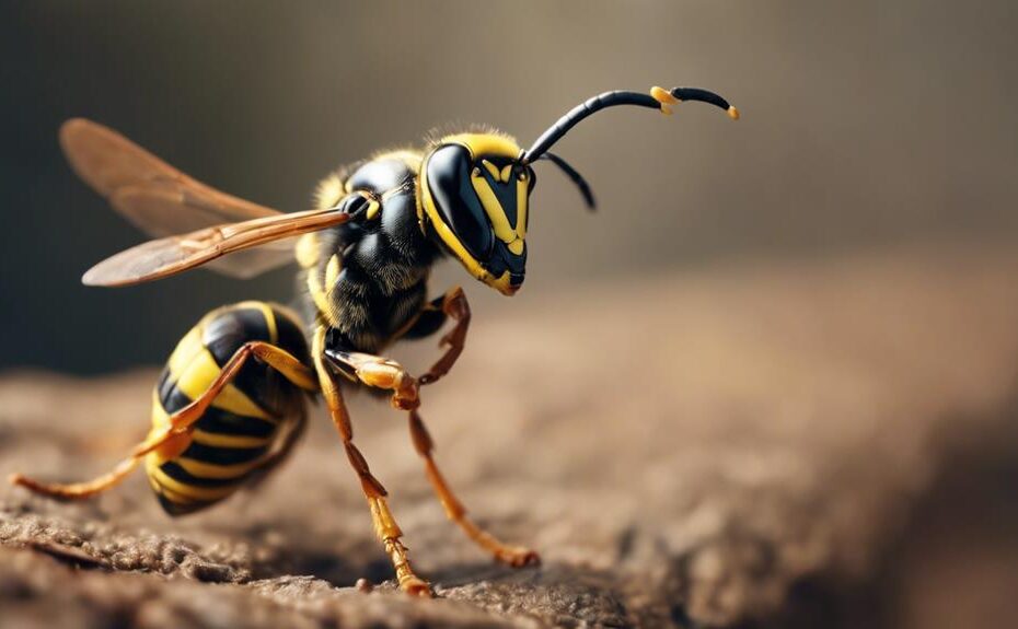 wasps flying backward question