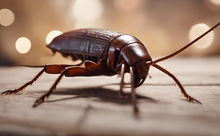 wood roach appearance described